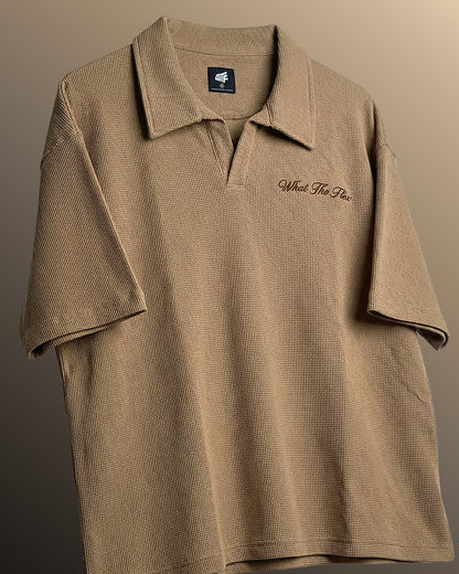 WildFlex Raw Beige Premium Polo Shirt