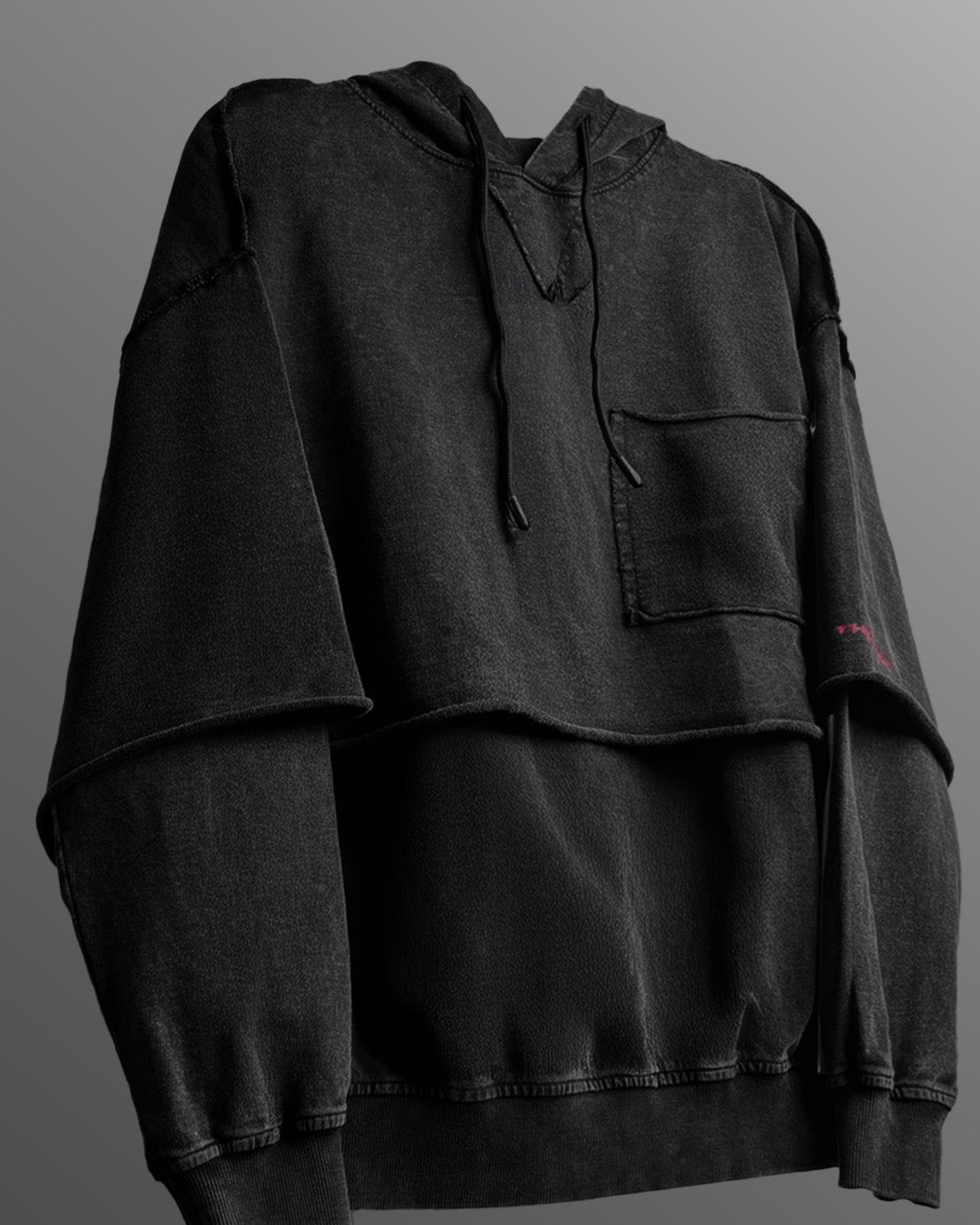 WildFlex Bad Land Oversized Double Layer Hoodie