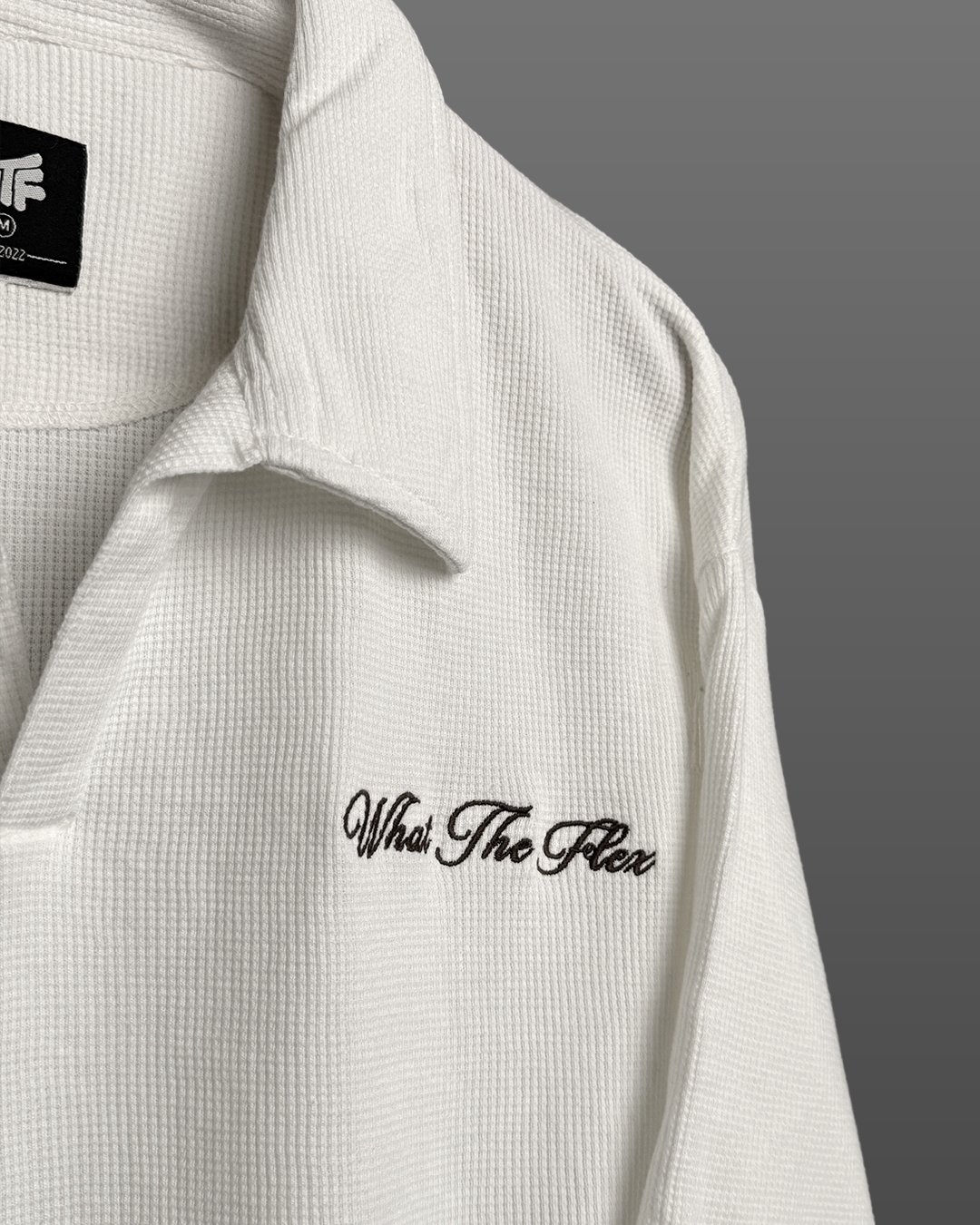 WildFlex Off White Luxury Cotton Polo