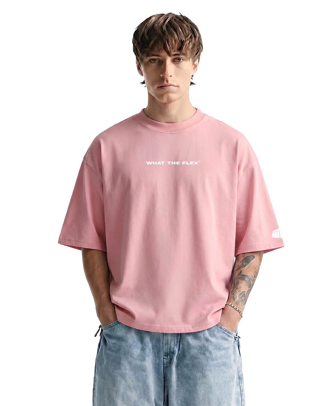 WildFlex Premium Hot Boys Cry Boxy-Fit Cotton T-Shirt for Men