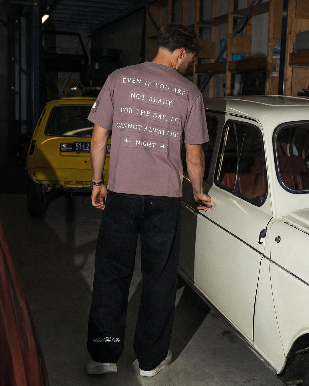 WildFlex Premium Praise Ye Boxy-Fit Cotton T-Shirt for Men