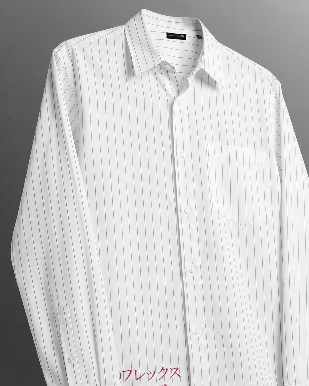 WildFlex Premium Linen Striped Button-Down Shirt for Men