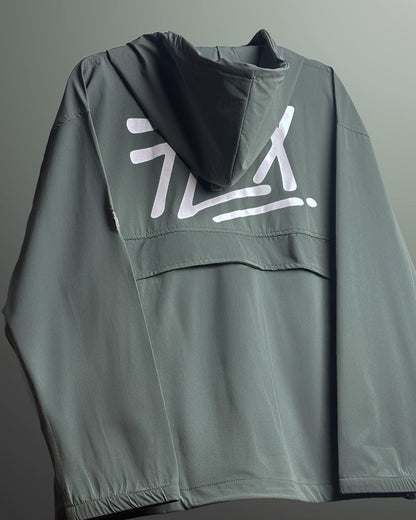 WildFlex Signature Green Premium Windproof Hoodie