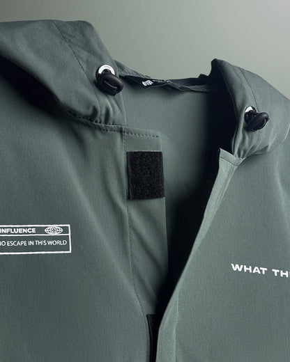 WildFlex Signature Green Premium Windproof Hoodie