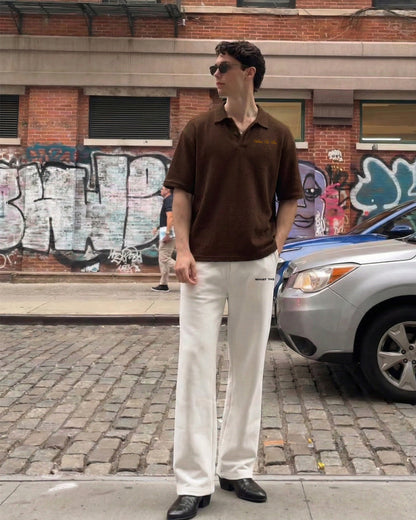 WildFlex Dark Brown Classic Polo T-Shirt