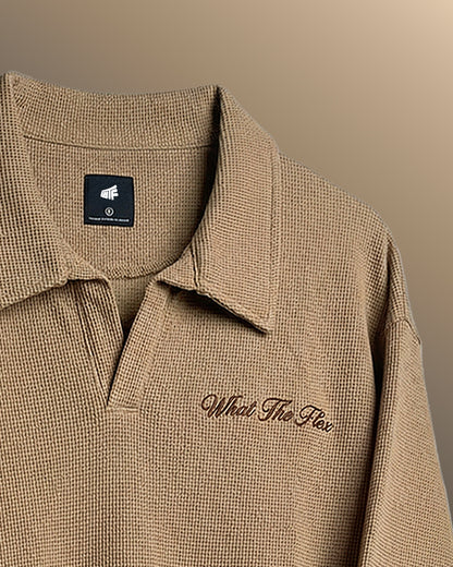 WildFlex Raw Beige Premium Polo Shirt